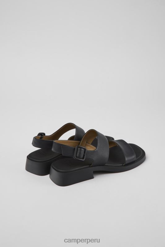 negro BX6281004 Camper sandalias dana de piel negro para mujer novedades