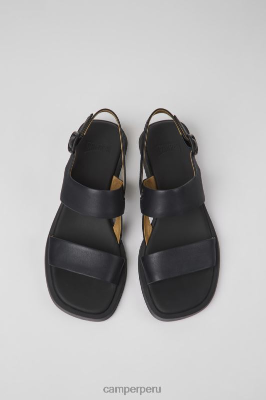 negro BX6281004 Camper sandalias dana de piel negro para mujer novedades