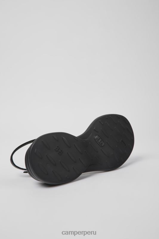 negro BX6281010 Camper sandalias spiro de piel negro para mujer novedades