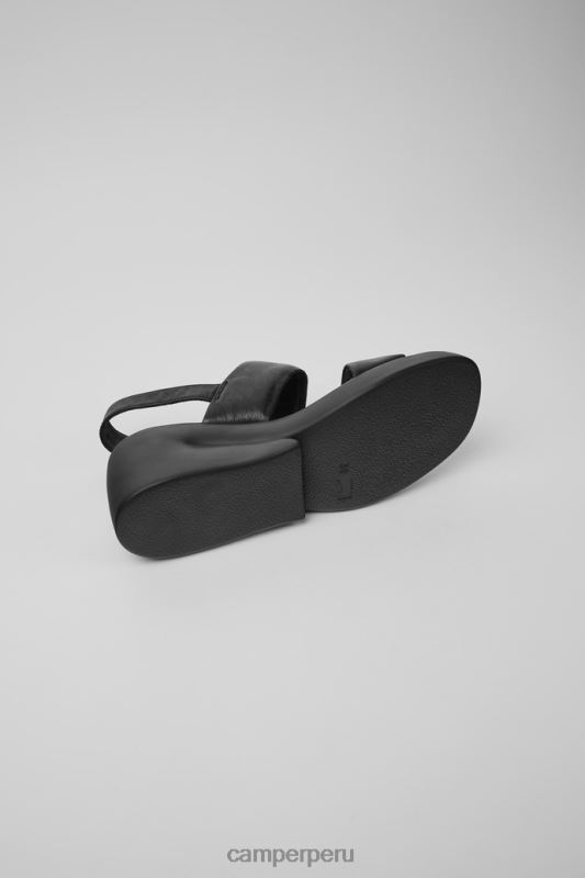 negro BX6281019 Camper exclusivas sandalias kaah de piel color negro para mujer