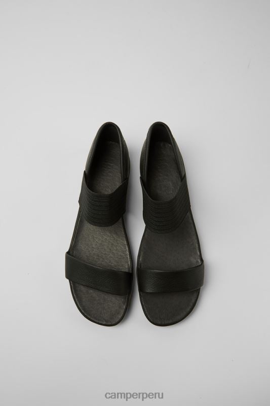 negro BX628102 Camper Right sandalias negras para mujer recién llegadas.