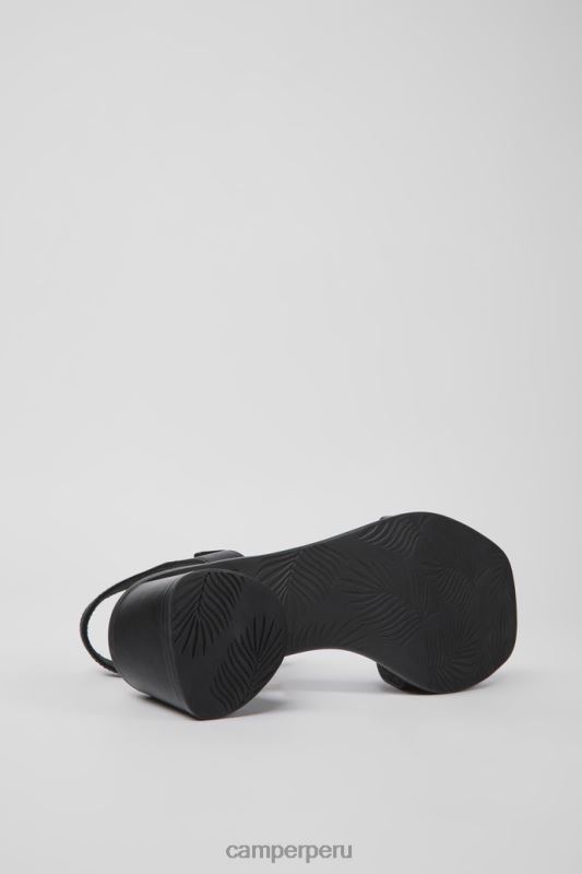 negro BX6281040 Camper sandalias exclusivas kiara de piel color negro para mujer