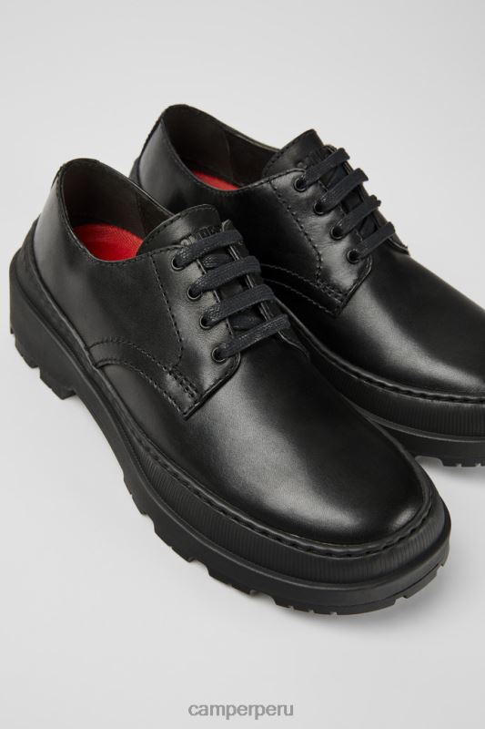 negro BX6281065 Camper Zapatos exclusivos brutus trek michelin de piel negro para mujer