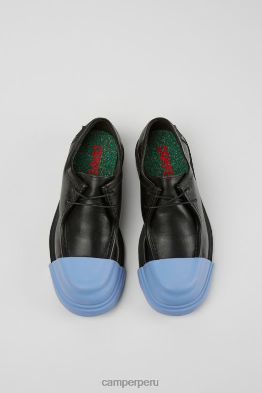 negro BX6281076 Camper zapatos junction negro de piel para mujer exclusivos