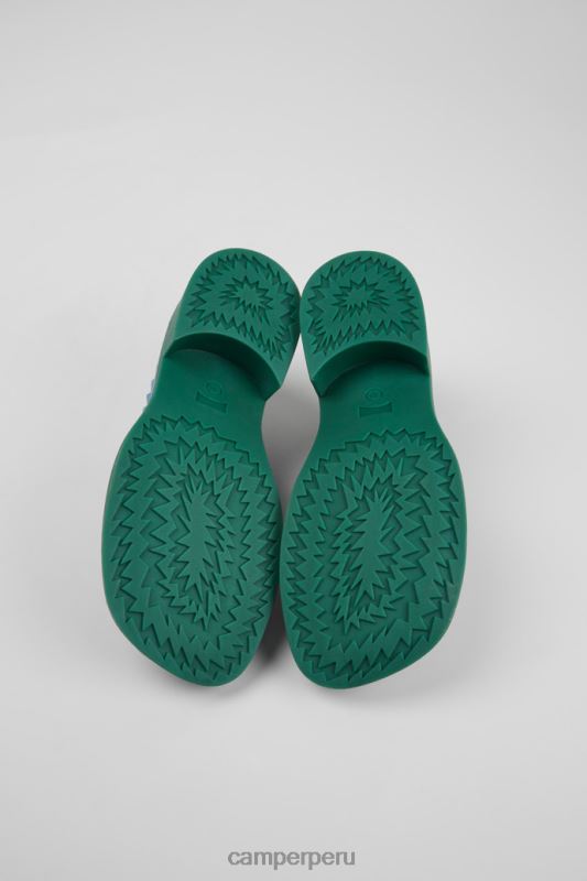 negro BX6281079 Camper Mocasines taylor de piel negro azul y verde mujer novedades