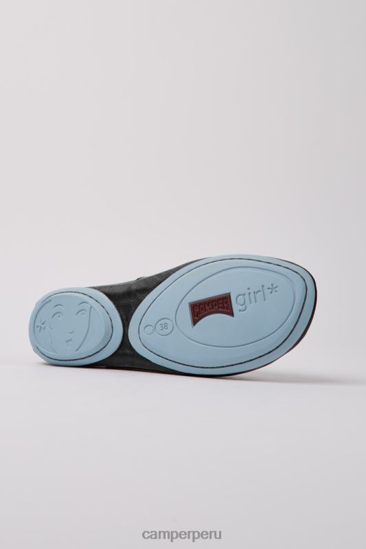 negro BX6281130 Camper zapatos de piel negros exclusivos right para mujer