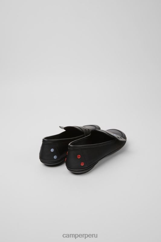 negro BX6281132 Camper zapatos twins mujer piel negro novedades