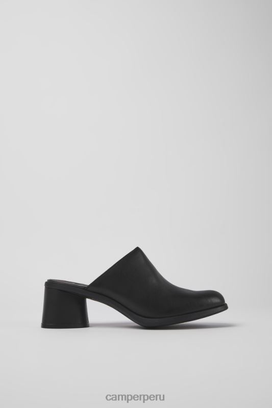 negro BX628956 Camper Mules kiara de piel negro para mujer novedades