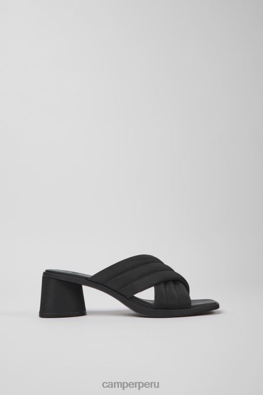 negro BX628958 Camper Sandalias de diseño kiara textil negro para mujer.