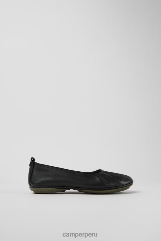 negro BX628993 Camper design right bailarinas de cuero negro para mujer