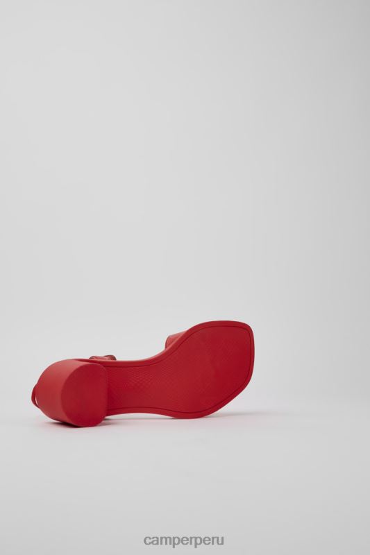 rojo BX62884 Camper sandalias meda de piel rojo para mujer novedades