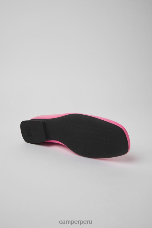 rosa BX628973 Camper Bailarinas casi myra de piel rosa exclusivas para mujer