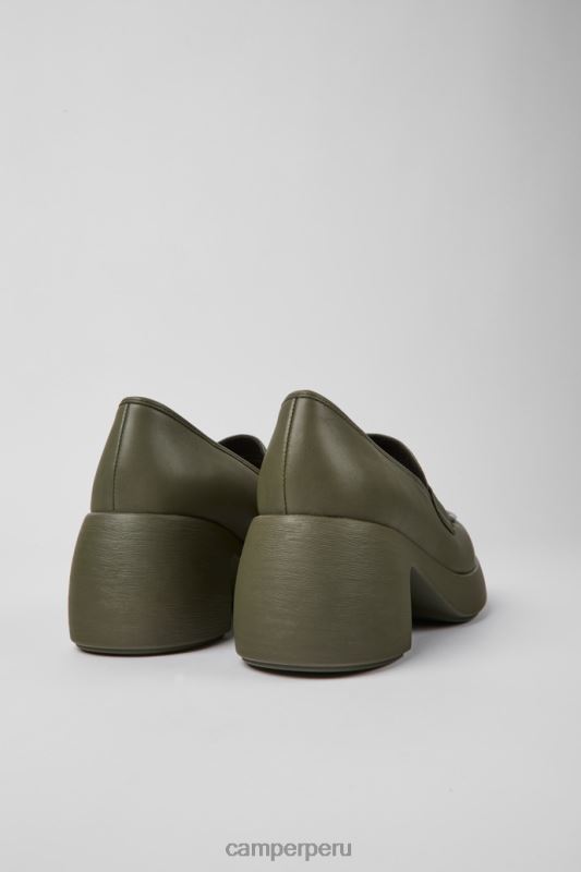 verde BX628950 Camper zapatos thelma de piel verde para mujer novedades