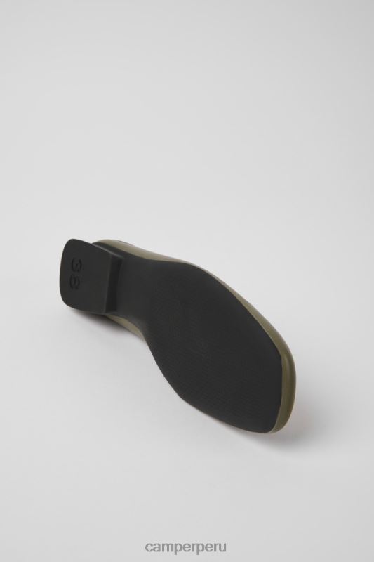 verde BX628974 Camper Bailarinas casi myra exclusivas de piel verde para mujer